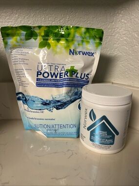 Norwex Ultra Power Plus Laundry Detergent & Bright & White Booster
